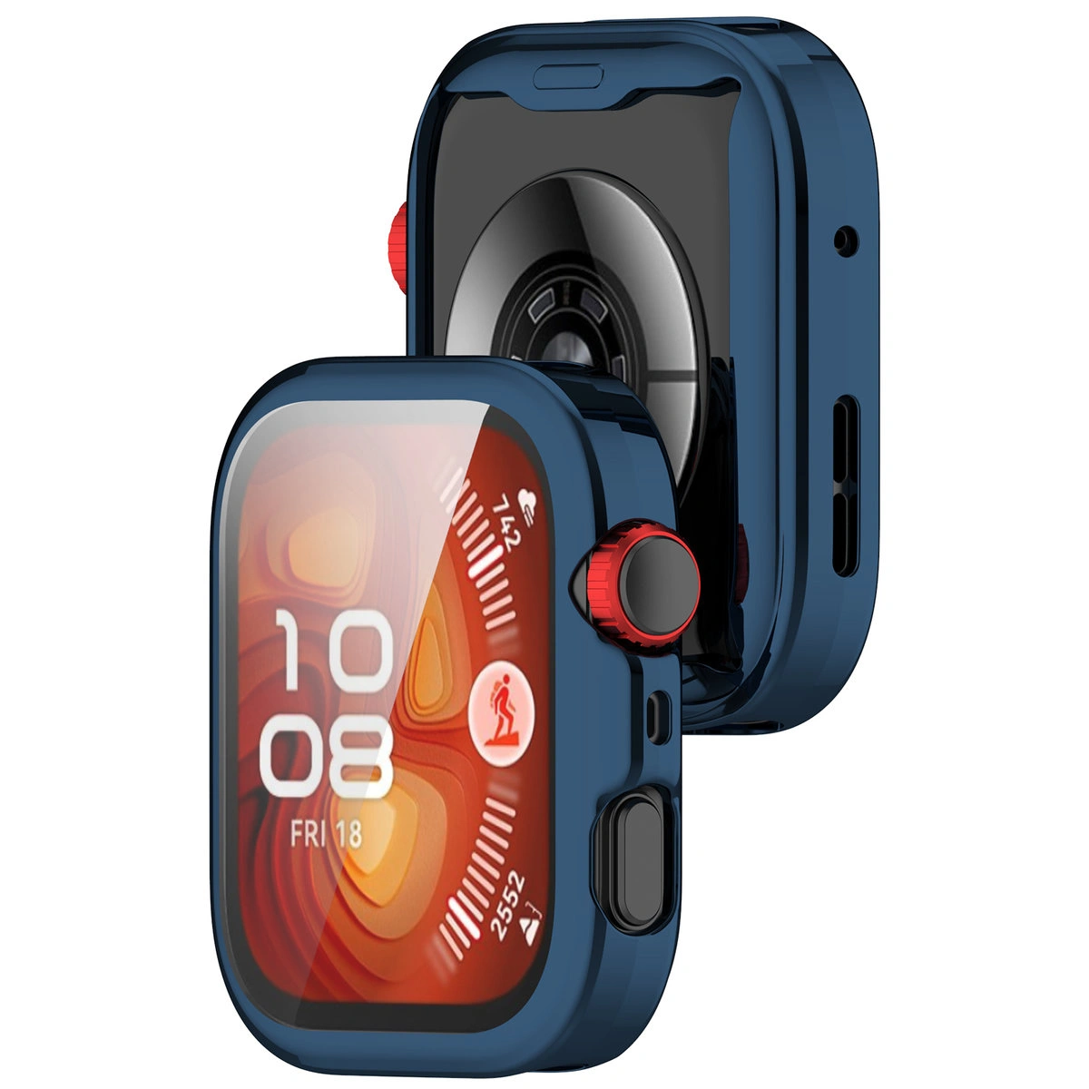 Front oraz przód etui Bizon Case Watch Felipe dla Huawei Watch Fit 4 Pro